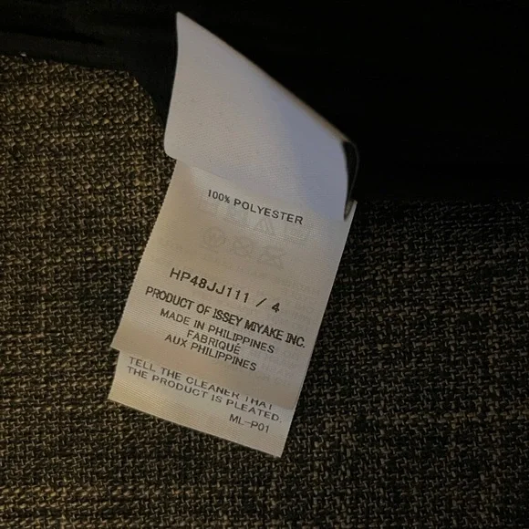 HOMME PLISSE Issey Miyake Black Monthly Color September Shirt XL/ 4 - Picture 11 of 14